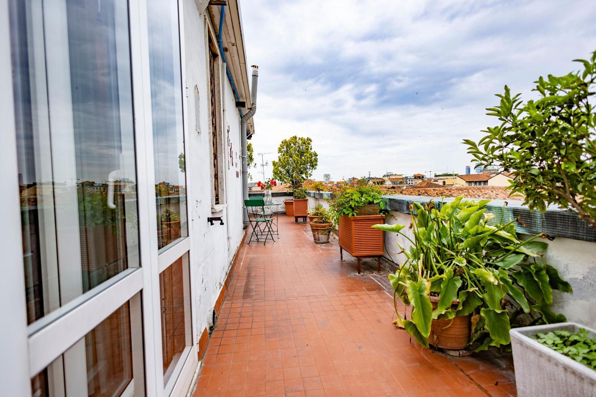 Corso Italia Attic In Milan By 101Flats Lägenhet Exteriör bild